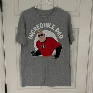 Gray Incredible Dad T-Shirt